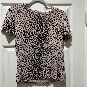 Chaser tee - cheetah print